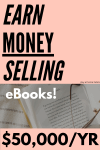 make money online selling ebooks for extra cash. Make money from home