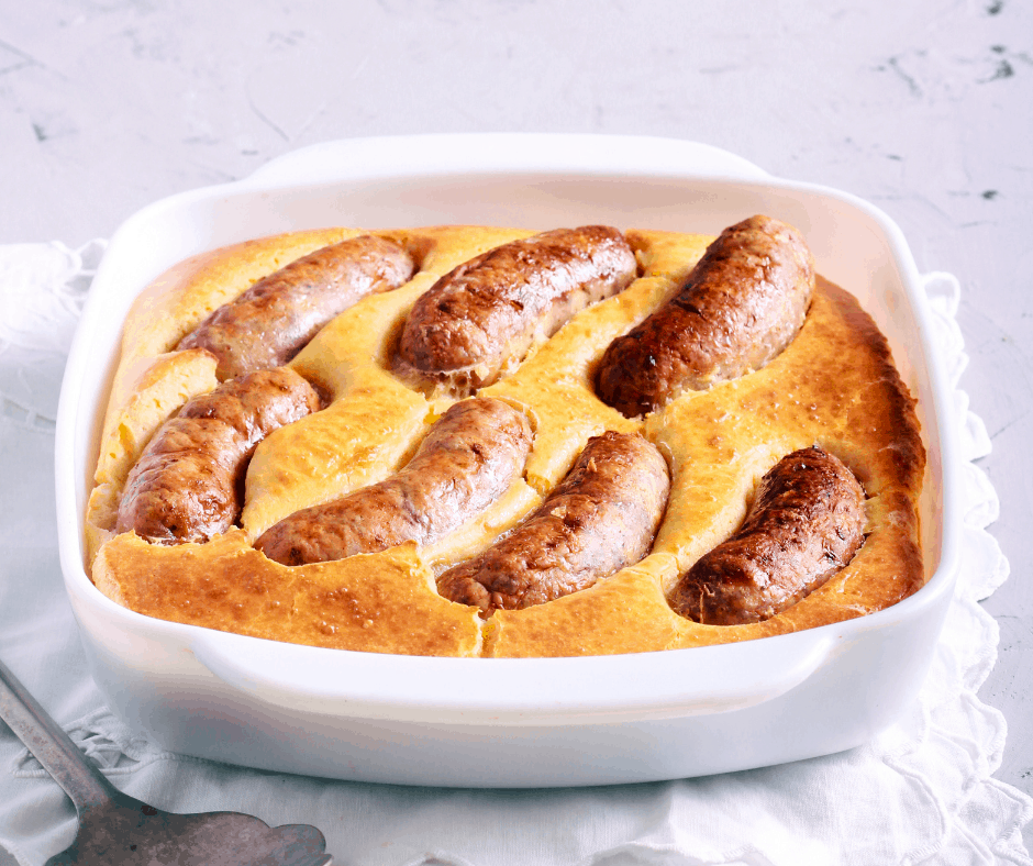 cheap filling meals - toad in a hole.