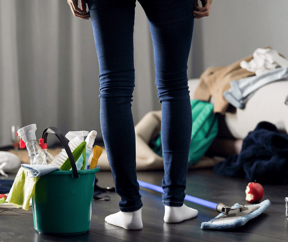 cleaning hacks and tips