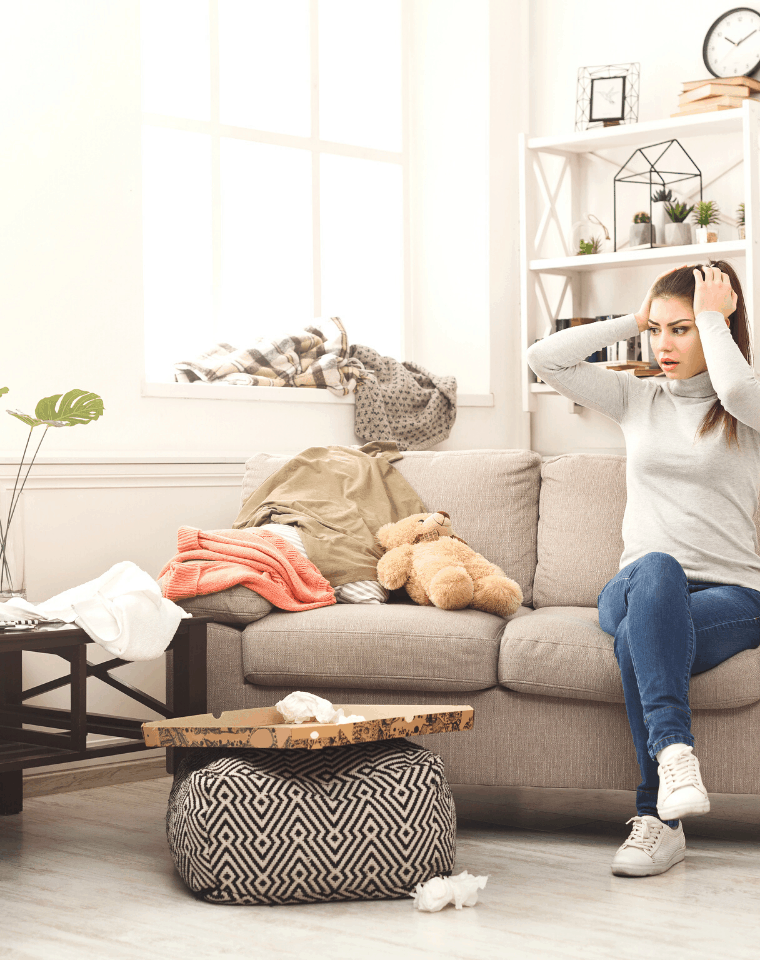 decluttering