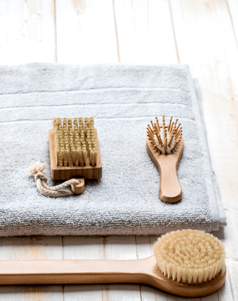 dry brush your body