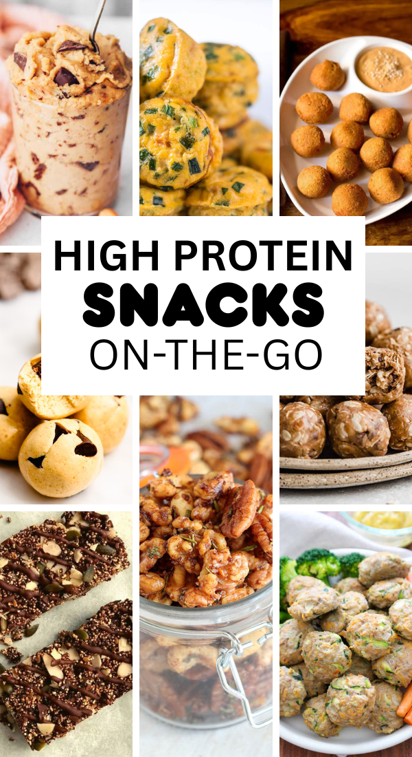 High protein snacks on the Go