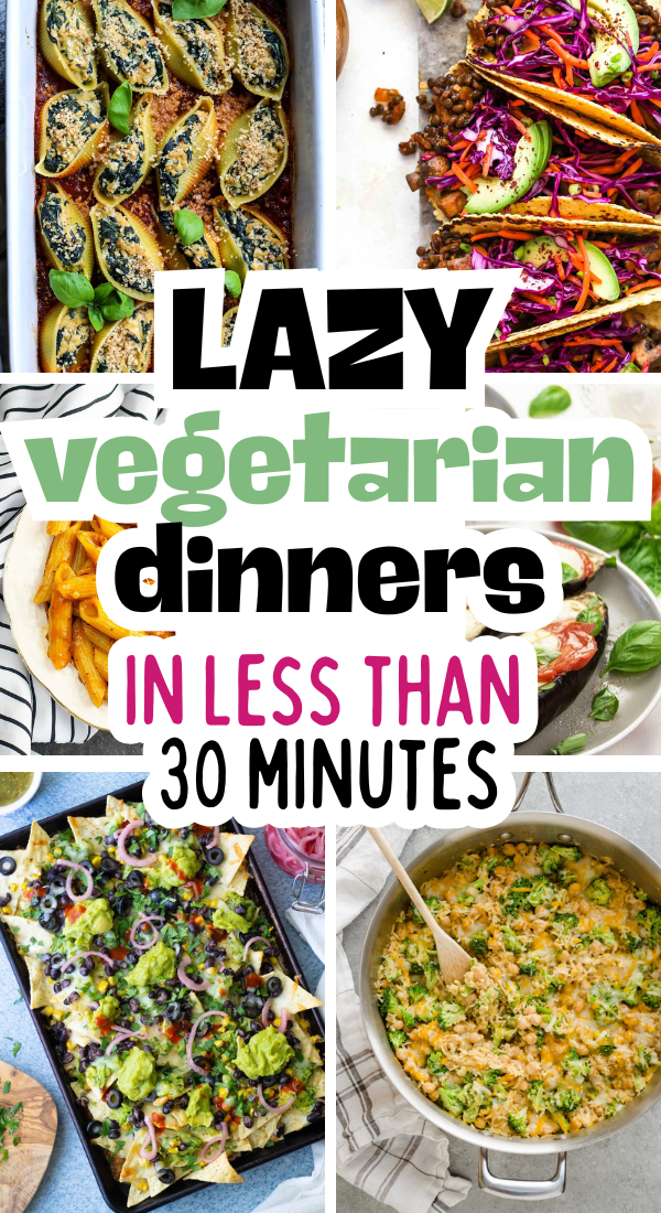 Vegetarian dinner recipes