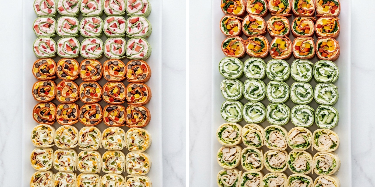 20 Pinwheel Sandwiches that are Perfect Party Appetizers!